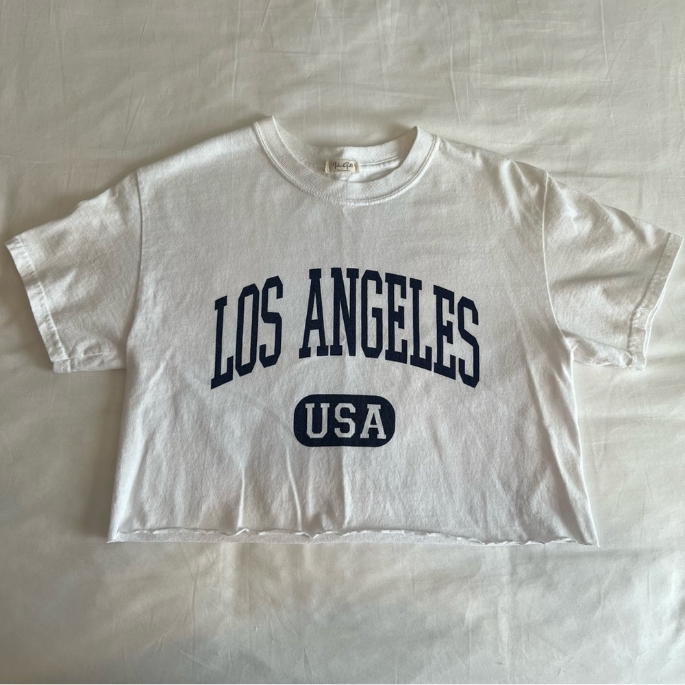 Brandy Melville LA Crop Tee